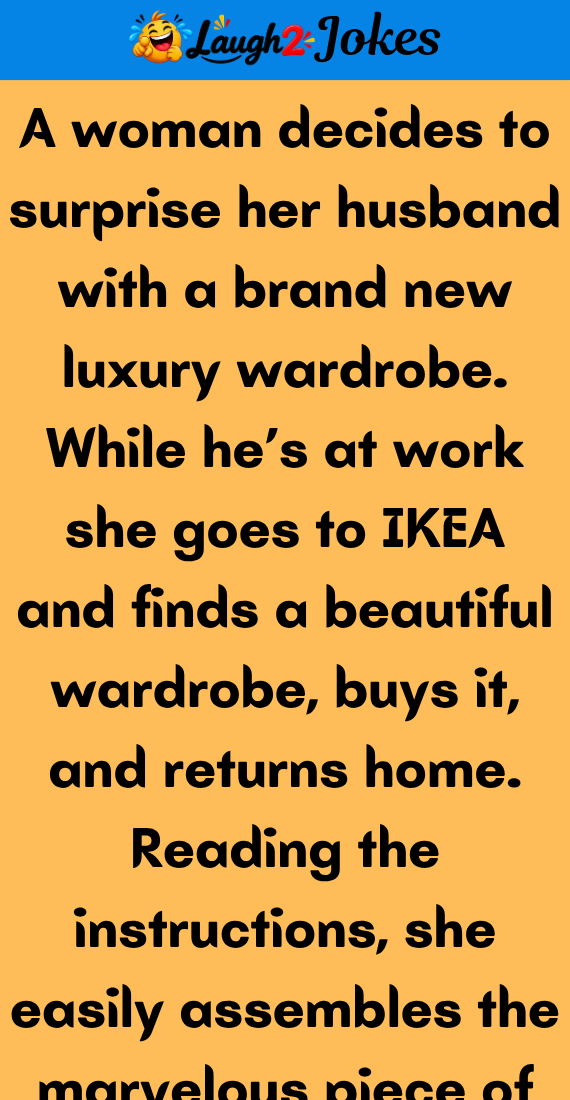 A Woman Decides To Surprise Her Husband