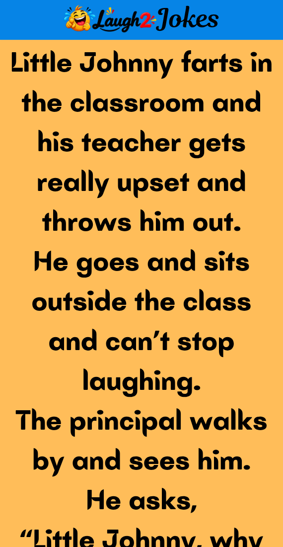 Little Johnny Farts In The Class